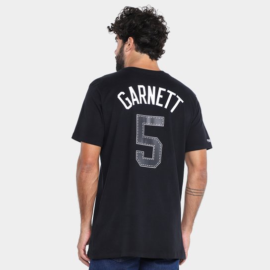 Camiseta Mitchell & Ness Boston Celtics Garnett Masculina
