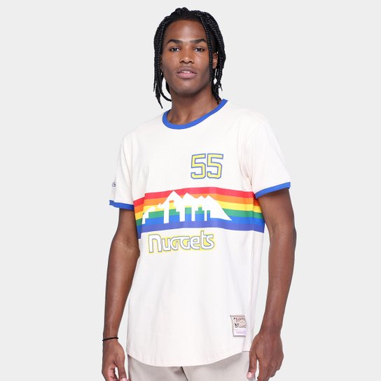 Camiseta Mitchell & Ness Denver Nuggets Mutumbo Masculina