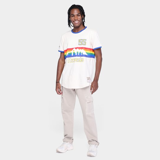Camiseta Mitchell & Ness Denver Nuggets Mutumbo Masculina