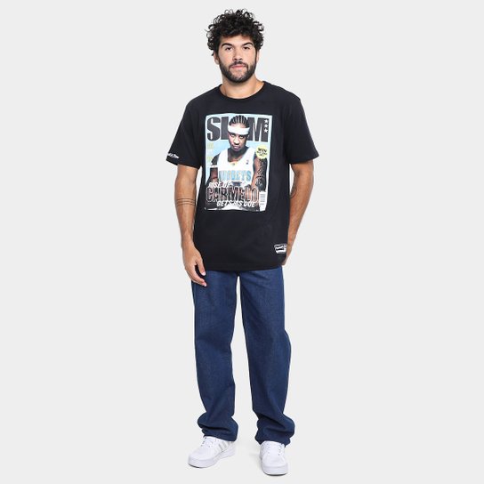 Camiseta Mitchell & Ness Denver Nuggets Slam Anthony Masculina