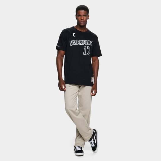 Camiseta Mitchell & Ness Golden State Warriors Mullin Masculina