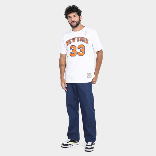 Camiseta Mitchell & Ness New York Knicks Ewing Masculina