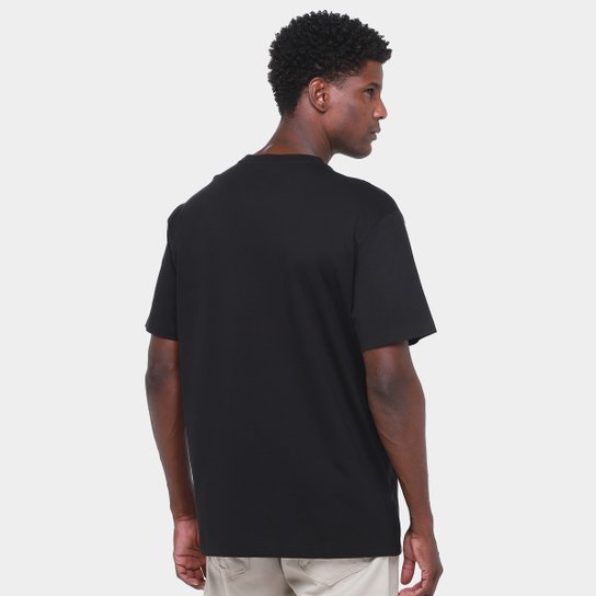 Camiseta NBA Back Ro Black New Era NBI25TSH025 Masculina