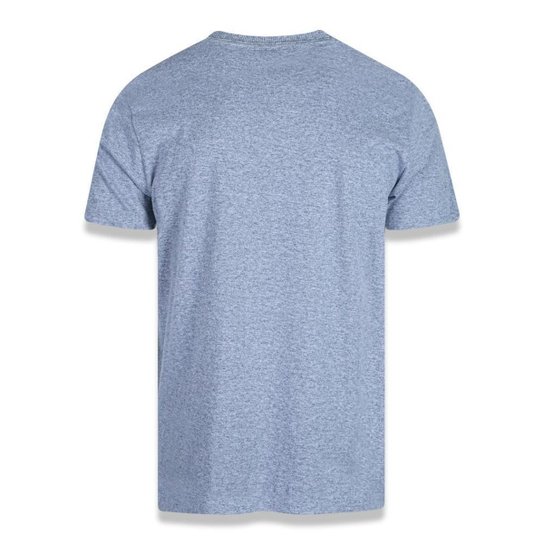 CAMISETA NBA BASIC LOGO BRONET MESCLA CINZA NEW ERA