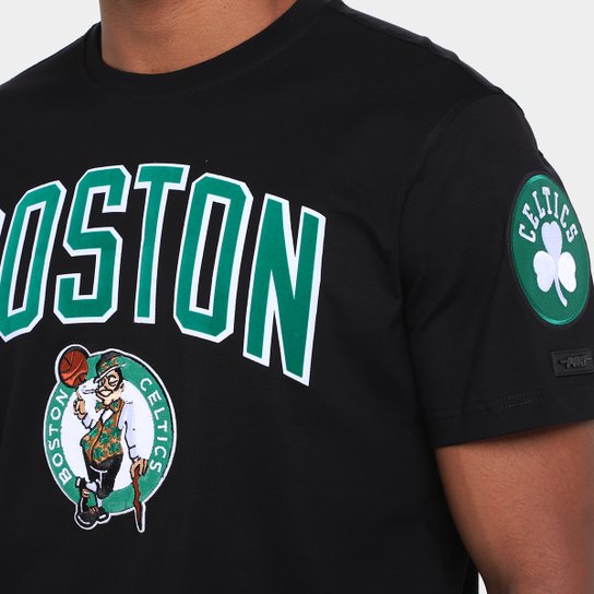 Camiseta NBA Boston Celtics Classic Bristle SJ Pro Standard Masculina
