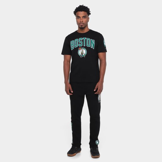 Camiseta NBA Boston Celtics Classic Bristle SJ Pro Standard Masculina
