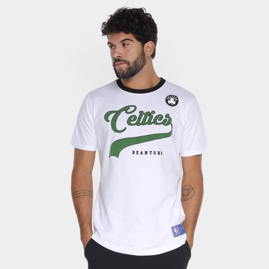 Camiseta NBA Boston Celtics Floco Team Masculina