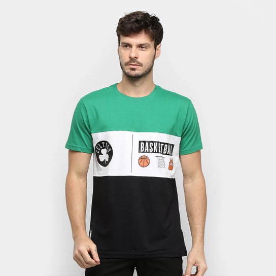 Camiseta NBA Boston Celtics Masculina - Verde