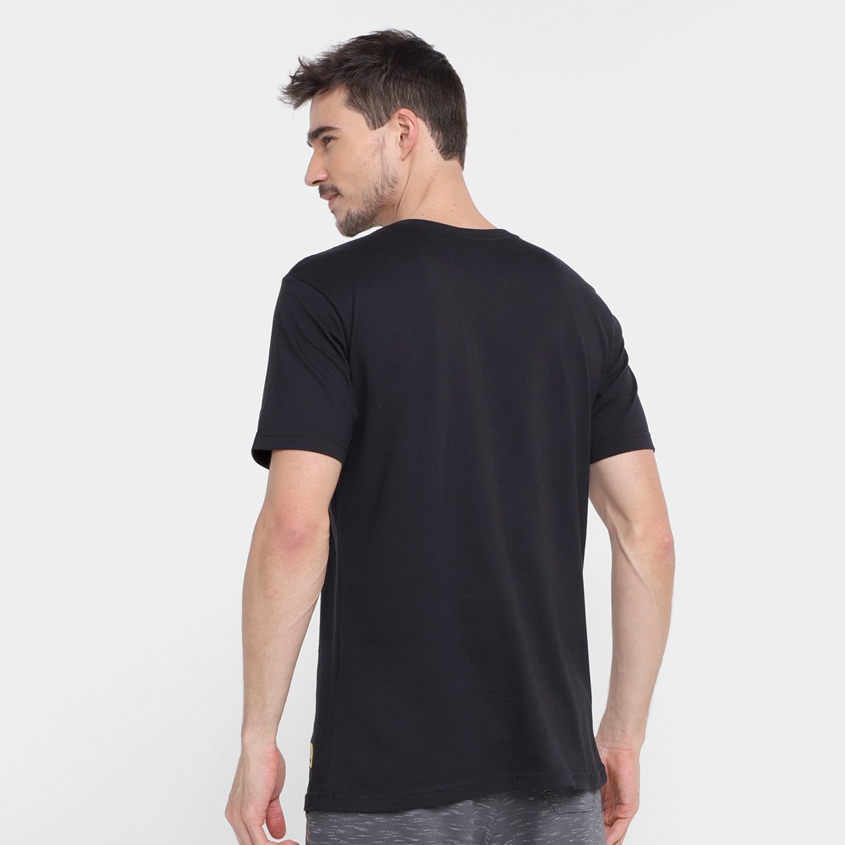 Camiseta NBA Brooklyn Nets Bob Esponja Quadra Masculina Preto Loja NBA