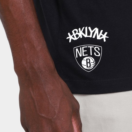 Camiseta NBA Brooklyn Nets Camo New Era Masculina