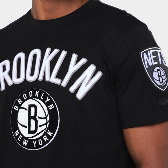 Camiseta NBA Brooklyn Nets Classic Bristle SJ Pro Standard Masculina