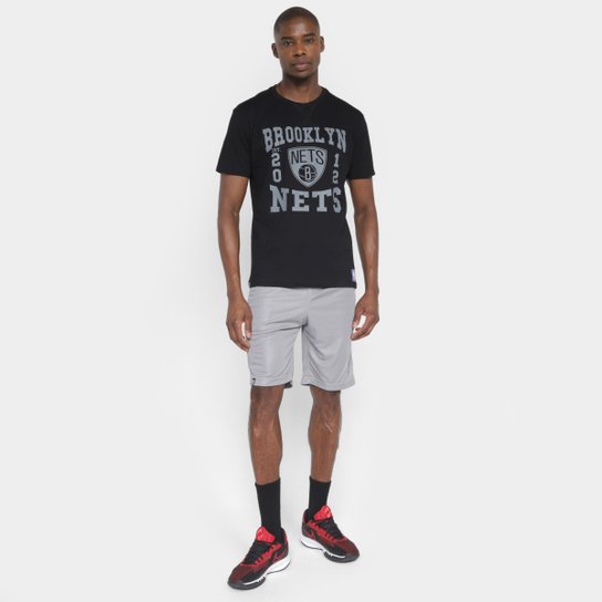 Camiseta NBA Brooklyn Nets College Masculina