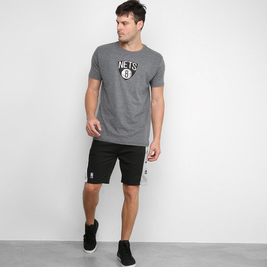 Camiseta NBA Brooklyn Nets Vinil Masculina