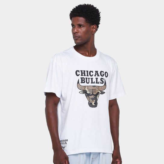 Camiseta NBA Chicago Bulls Camo New Era Masculina
