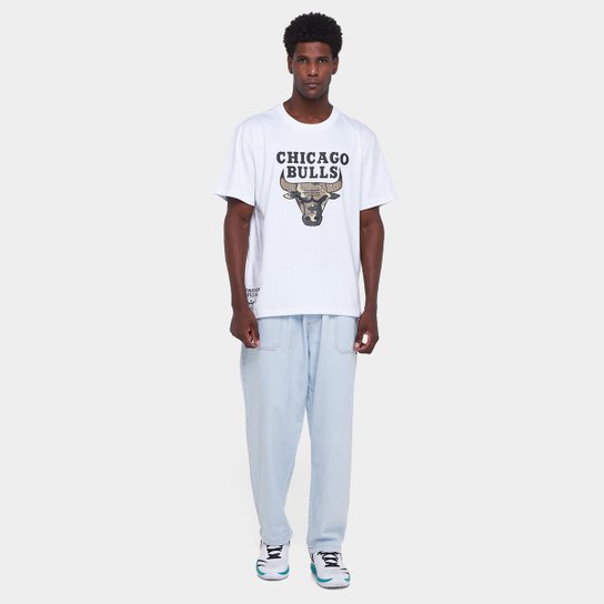 Camiseta NBA Chicago Bulls Camo New Era Masculina