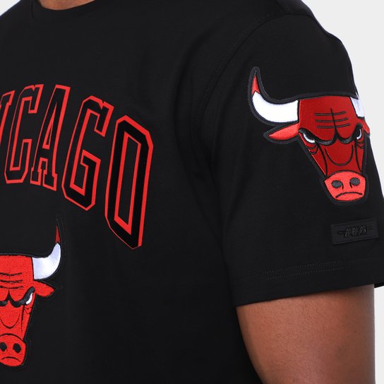 Camiseta NBA Chicago Bulls Classic Bristle SJ Pro Standard Masculina