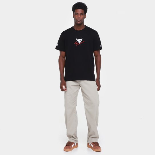 Camiseta NBA Chicago Bulls Core New Era Masculina