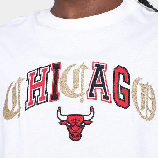 Camiseta NBA Chicago Bulls Embroidery Masculina