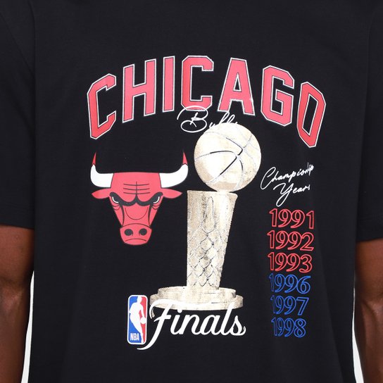 Camiseta NBA Chicago Bulls Fan New Era Masculina