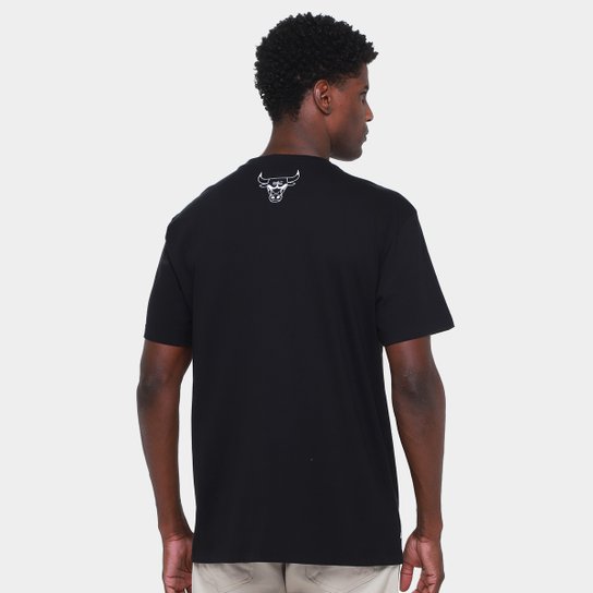 Camiseta NBA Chicago Bulls Fashion Fanpage New Era Masculina