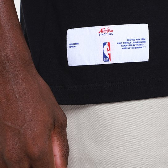 Camiseta NBA Chicago Bulls Fashion Fanpage New Era Masculina