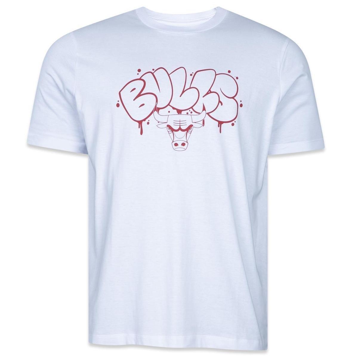 Camiseta NBA Chicago Bulls Hip Hop Origens New Era Masculina