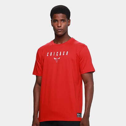Camiseta NBA Chicago Bulls Masculina - Vermelho