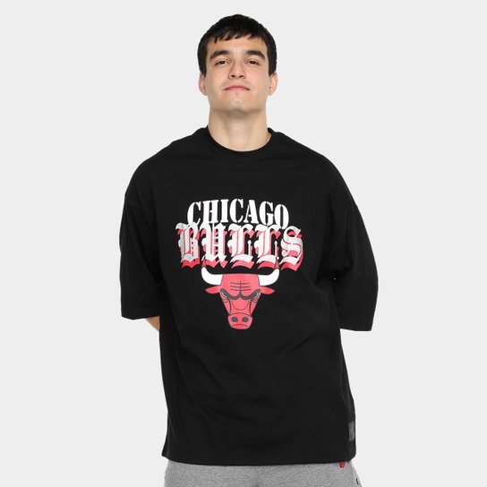 Camiseta NBA Chicago Bulls Metal Team Masculina