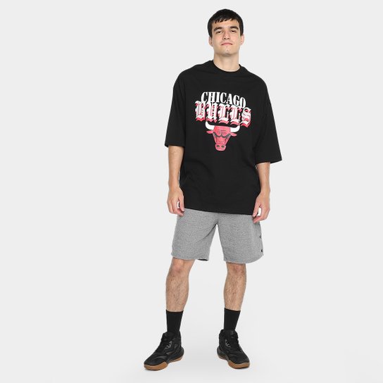 Camiseta NBA Chicago Bulls Metal Team Masculina