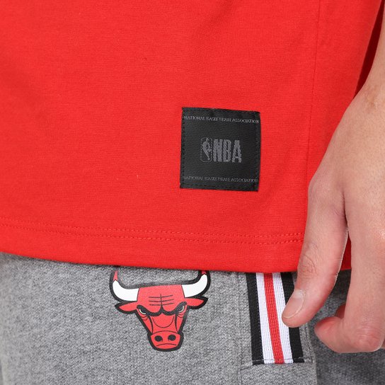 Camiseta NBA Chicago Bulls Metal Team Masculina