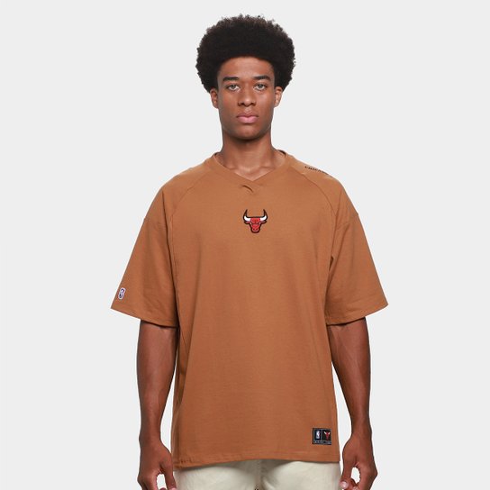 Camiseta NBA Chicago Bulls Mitchell & Ness Field Goal Masculina