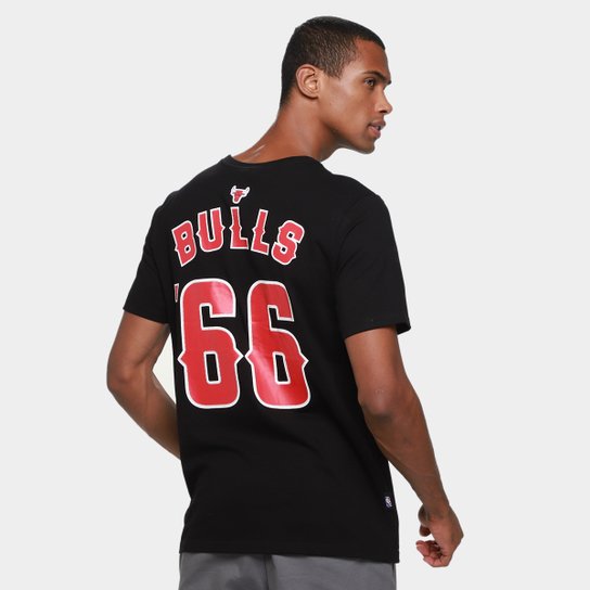 Camiseta NBA Chicago Bulls Mitchell & Ness Masculina