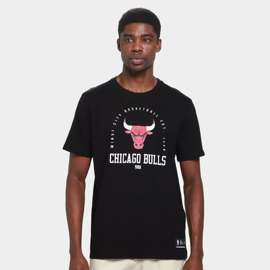 Camiseta NBA Chicago Bulls Mitchell & Ness Masculina
