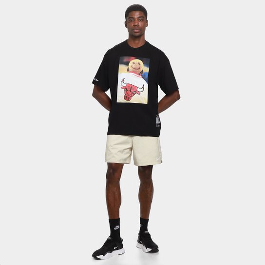 Camiseta NBA Chicago Bulls Mitchell & Ness Masculina