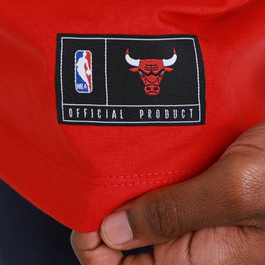 Camiseta NBA Chicago Bulls Mitchell & Ness Masculina