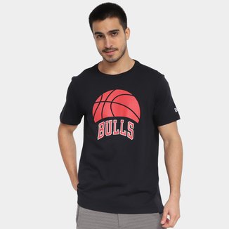 Camiseta NBA Chicago Bulls New Era Core Ball Masculina