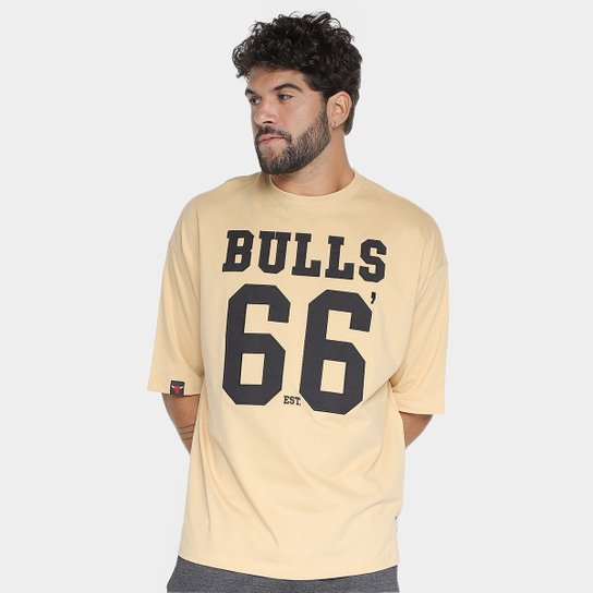 Camiseta NBA Chicago Bulls Number Twill Masculina