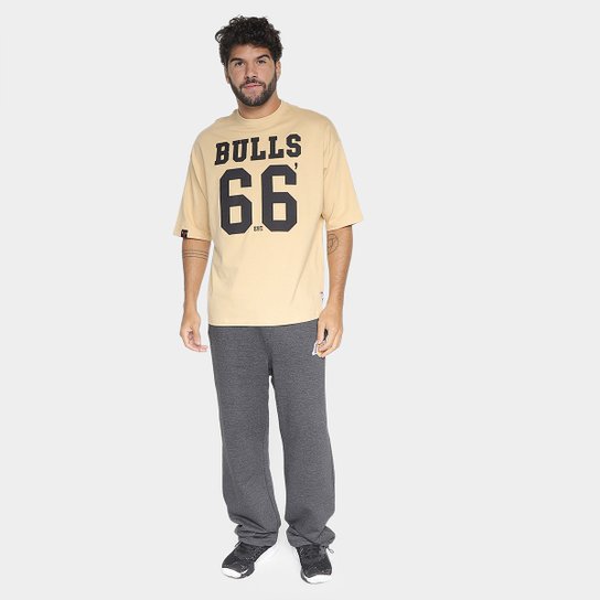 Camiseta NBA Chicago Bulls Number Twill Masculina