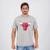 Camiseta NBA Chicago Bulls Prize Cinza Mescla - Cinza