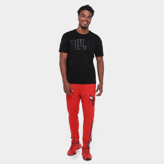 Camiseta NBA Chicago Bulls Triple SJ Pro Standard Masculina