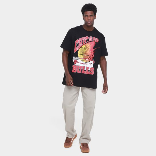 Camiseta NBA Chicago Bulss Core New Era Masculina