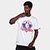 Camiseta NBA Fashion Fanpage New Era Masculina - Off White