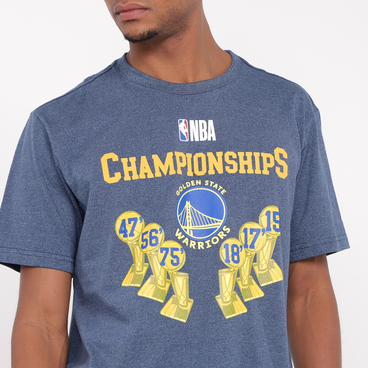 Camiseta NBA Golden State Warriors Championships Masculina | Loja NBA