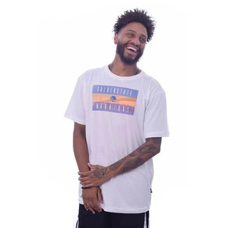 Camiseta NBA Golden State Warriors Manga Curta