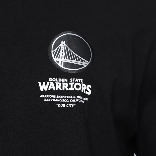 Camiseta NBA Golden State Warriors Mitchell & Ness Masculina