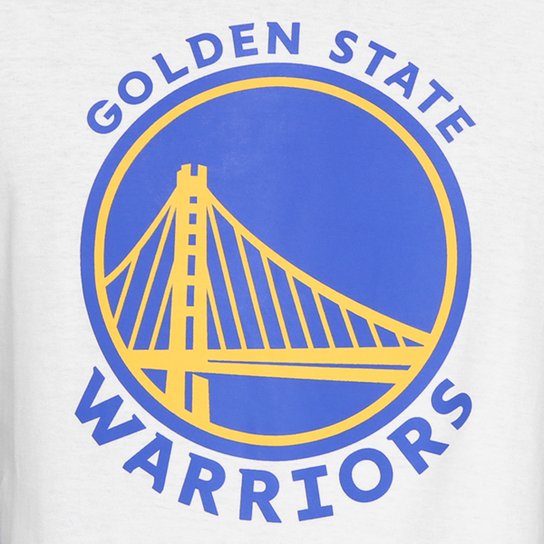 Camiseta NBA Golden State Warriors New Era Logo Masculina