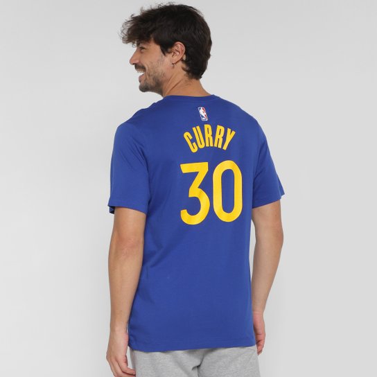 Camiseta NBA Golden State Warriors Nike Curry 30 Masculina