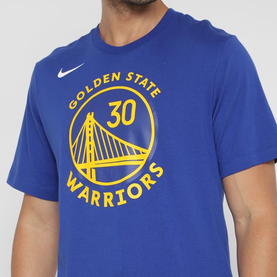 Camiseta NBA Golden State Warriors Nike Curry 30 Masculina
