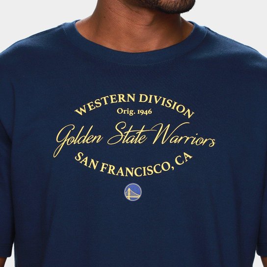 Camiseta NBA Golden State Warriors Seal Masculina