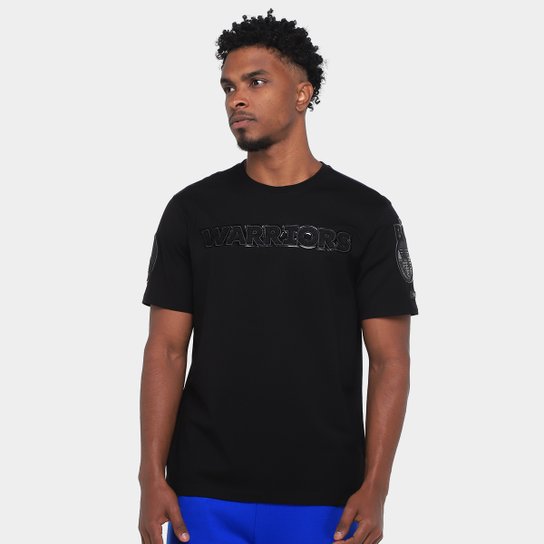 Camiseta NBA Golden State Warriors Triple SJ Pro Standard Masculina
